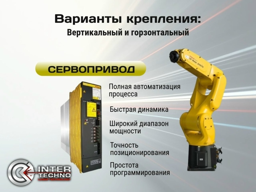 Робот-манипулятор для лазерной сварки резки чистки фото 1